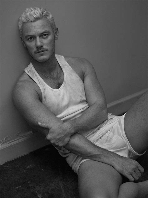 Luke Evans Nude. Luke Evans turns 42-years-hung on April 15th, and we're celebrating with a look at his hottest on screen appearances ever. Naturally! This openly gay actor loves teasing his ripped and tan gym body on Instagram, but he goes above and beyond the call of booty when it comes to his film and television roles.